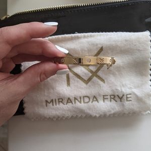 Miranda Frye cuff bracelet in gold (S/M)